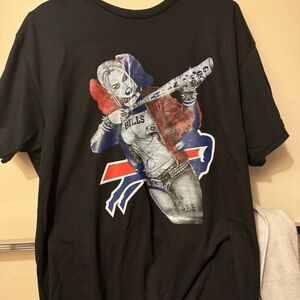 Harley Quinn Buffalo Bills shirt (Large)